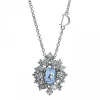 Collana Damiani Donna Mimosa in Oro Acquamarina 0.80 Ct 20071067 - 20071067